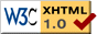 W3C Valid xhtml